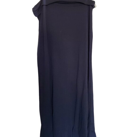 Love Ryan Los Angela Black Roll Top Maxi Skirt 1X EUC - Picture 3 of 13